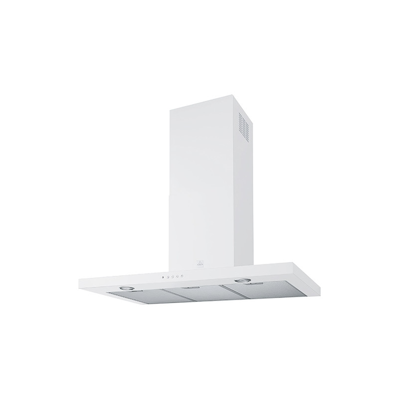 Hotte murale blanc 90cm Roblin IKOS900BL
