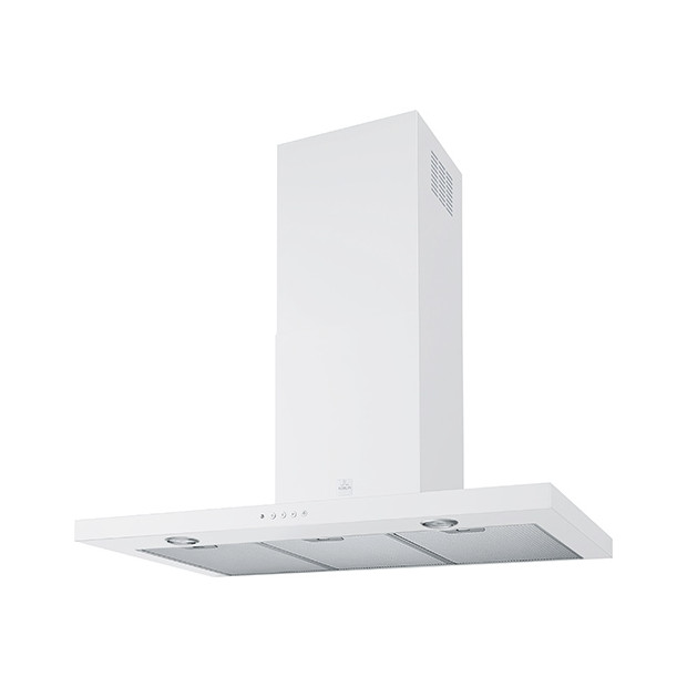 Hotte murale blanc 90cm Roblin IKOS900BL