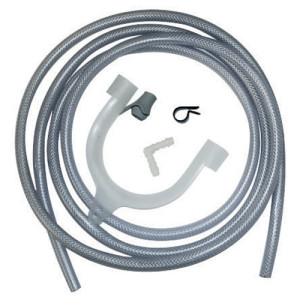 Kit tuyau evacuation universel pour seche linge condenseur