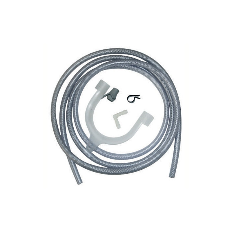 Kit tuyau evacuation universel pour seche linge condenseur
