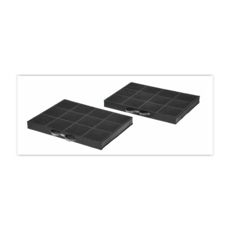 Lot de 2 filtres charbon hotte Siemens 300x215x30mm 00350824