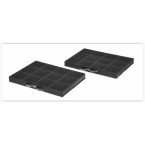 Lot de 2 filtres charbon hotte Neff 300x215x30mm DHZ5150