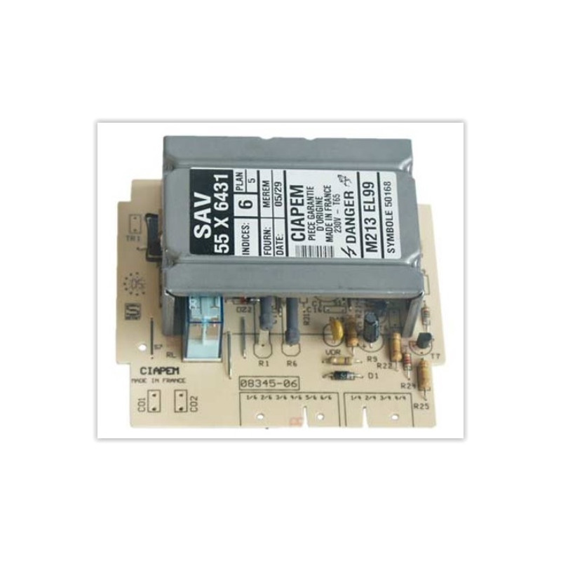 Module de puissance lave linge top 55X6431