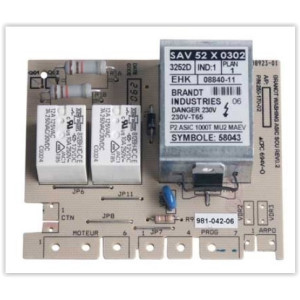 Module de puissance lave linge Brandt 52X0302