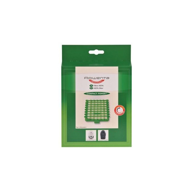 FILTRE HEPA ZR004801 H12 ASPIRATEUR ROWENTA COMPACT POWER