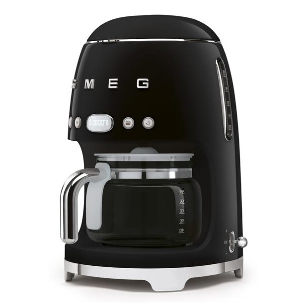 Cafetière a filtre 10 tasses noir SMEG DCF02BLEU