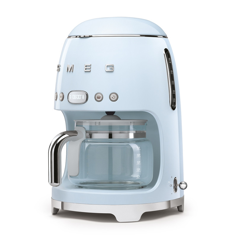 Cafetière a filtre 10 tasses bleu SMEG DCF02PBEU