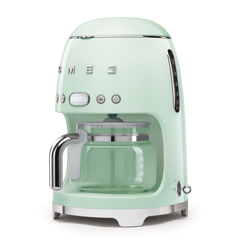 Cafetière a filtre 10 tasses vert SMEG DCF02PGEU