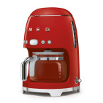 Cafetière a filtre 10 tasses rougz SMEG DCF02RDEU