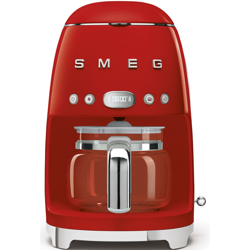 Cafetière a filtre 10 tasses rougz SMEG DCF02RDEU