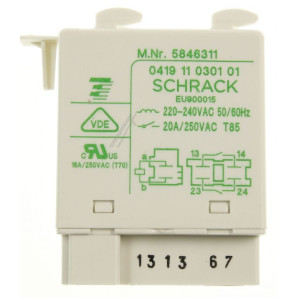 Relais de chauffage 041911030101 230V Four Miele