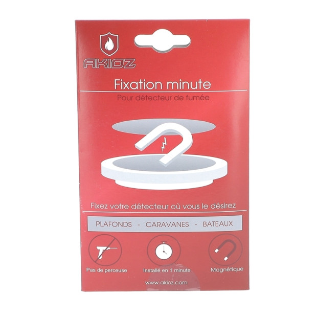 KIT DE FIXATION MAGNETIQUE DETECTEUR DE FUMEE