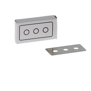 Lot de 5 lames pour grattoir table de cuisson