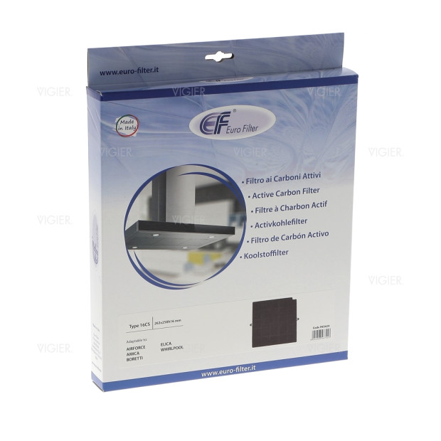 Filtre a charbon FC120 pour hotte Airforce HP90X