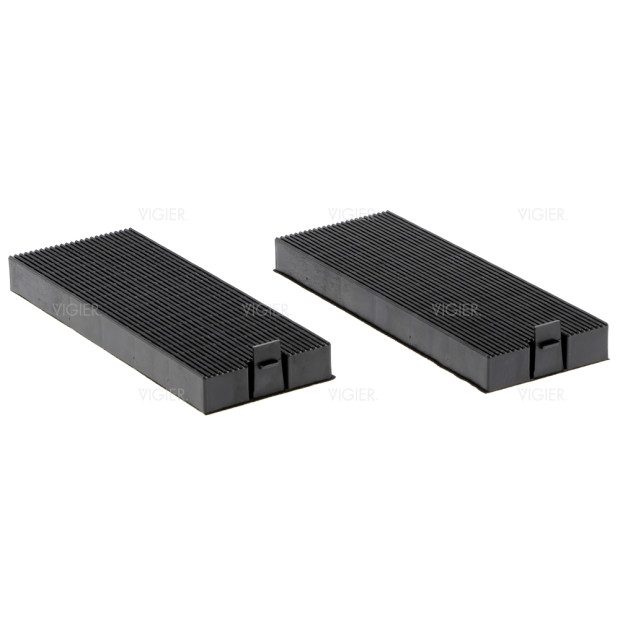 LOT DE 2 FILTRES A CHARBON AIRLUX 247X93X240MM CR240