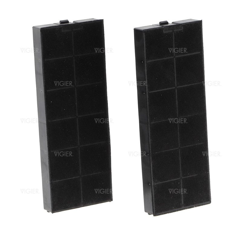 LOT DE 2 FILTRES A CHARBON AIRLUX 24X92X250MM CR240