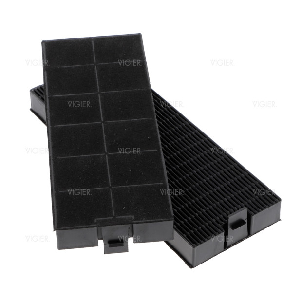 LOT DE 2 FILTRES A CHARBON AIRLUX 24X92X250MM CR240