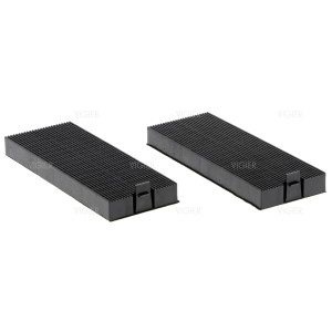 LOT DE 2 FILTRES A CHARBON HOTTE ROSIERES RBS93IN RHV93