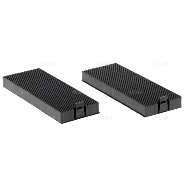 LOT DE 2 FILTRES A CHARBON HOTTE ROSIERES RBS93IN RHV93