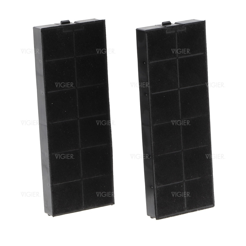 fch260 LOT DE 2 FILTRES A CHARBON HOTTE ROSIERES RBS93IN RHV93