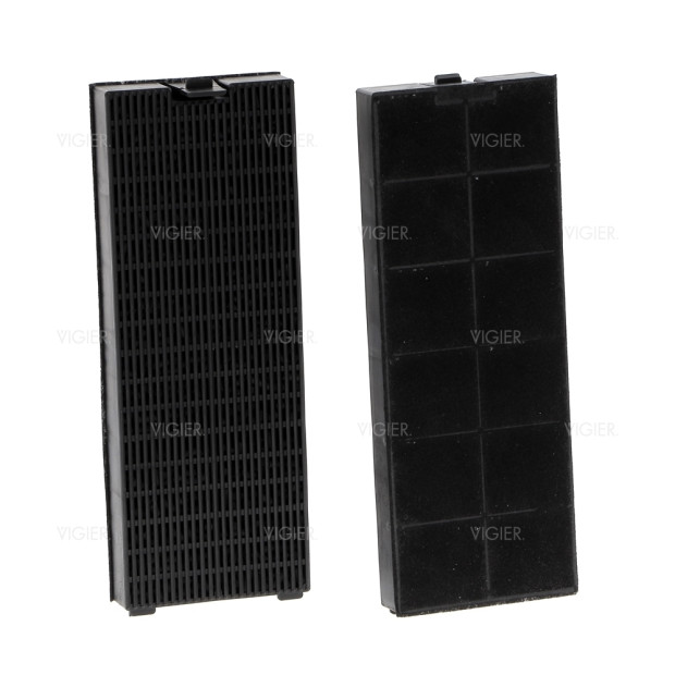 LOT DE 2 FILTRES A CHARBON AIRLUX 247X93X240MM CR240