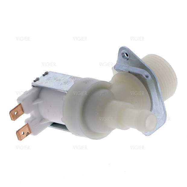 ELECTROVANNE UNIVERSELLE 1 VOIE 90° 10/12MM LAVE LINGE