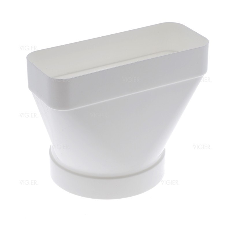 ADAPTATEUR DOUBLE FEMELLE POUR TUBAGE PLAT 94 X 227 X 190MM