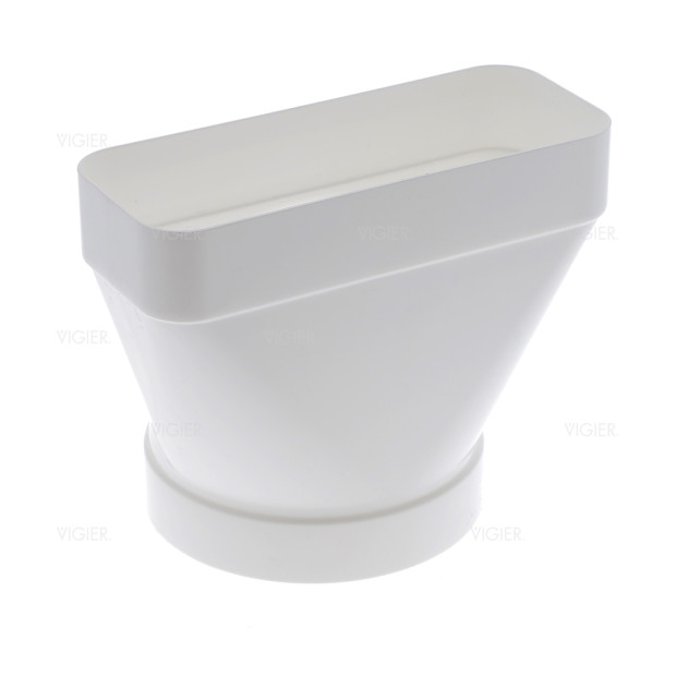 ADAPTATEUR DOUBLE FEMELLE POUR TUBAGE PLAT 94 X 227 X 190MM