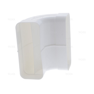Coude vertical double femelle hotte Novy 906404