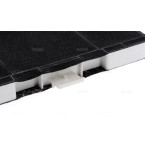 Filtre a charbon actif hotte Bosch Neff Siemens 21.6x23cm
