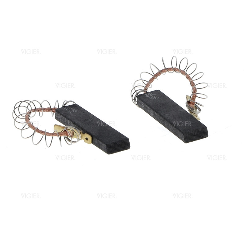 Jeu de charbons moteur pour lave linge Bosch Siemens 616505