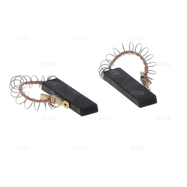 Jeu de charbons moteur pour lave linge Bosch Siemens Viva