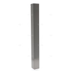 PIED DE SNACK CARRE ACIER INOX BROSSE 80X80MM HAUTEUR 870MM