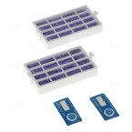 Lot de 2 filtres anti bacterien pour refrigerateur Whirlpool