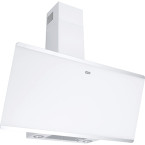 Hotte murale inclinée verre blanc 90cm Franke Evo Plus