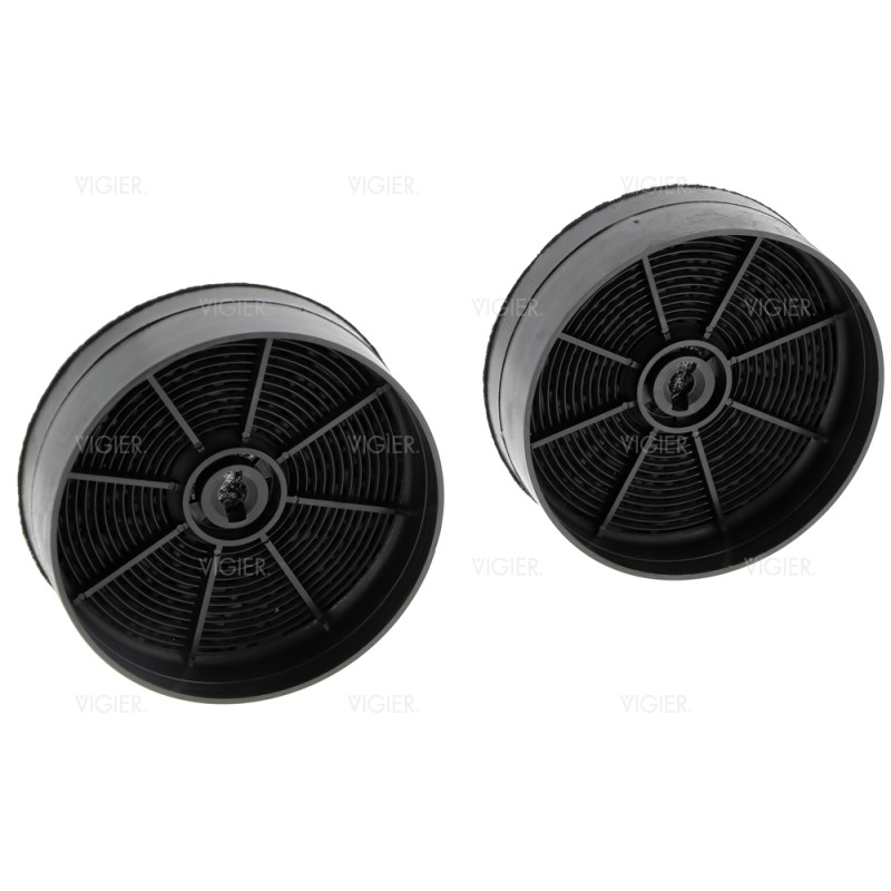 Lot de 2 filtres à charbon pour Hotte SMEG KSET61E2