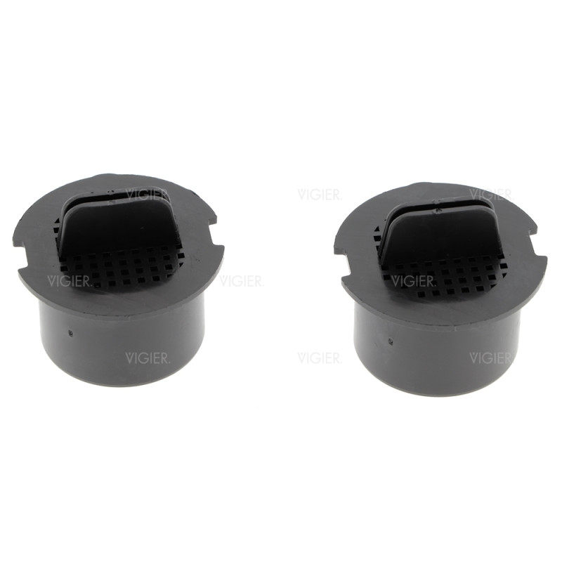 Lot de 2 filtres a charbon pour cave a vin Liebherr Miele