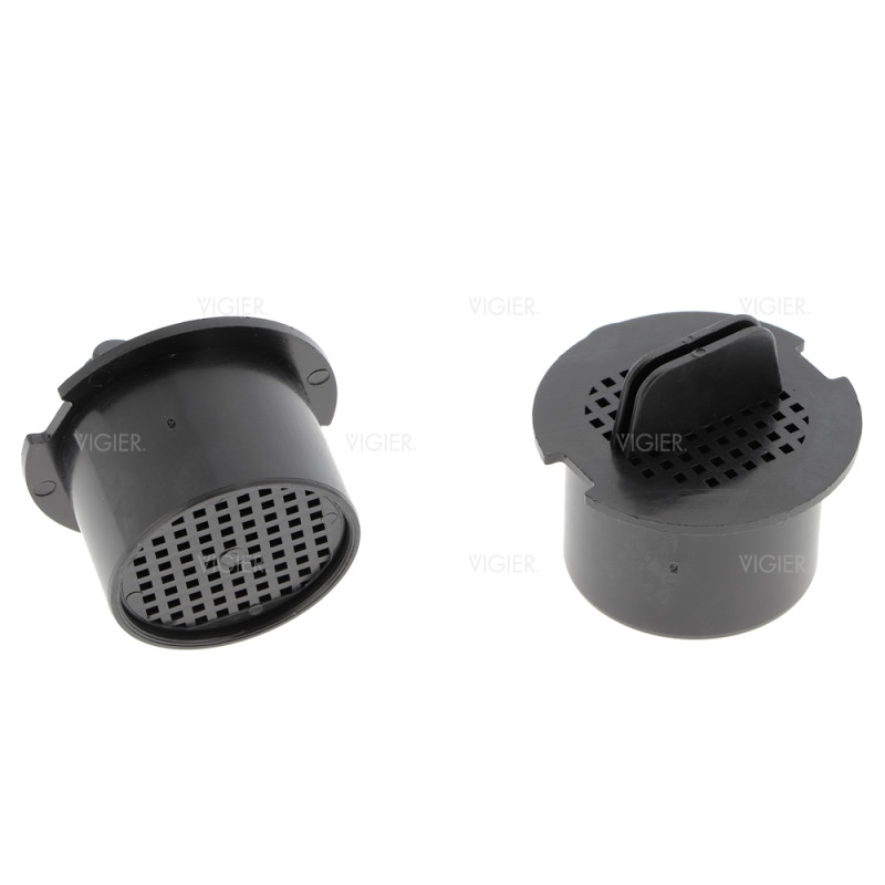 Lot de 2 filtres a charbon pour cave a vin Liebherr Miele