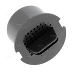 Lot de 2 filtres a charbon pour cave a vin Liebherr Miele