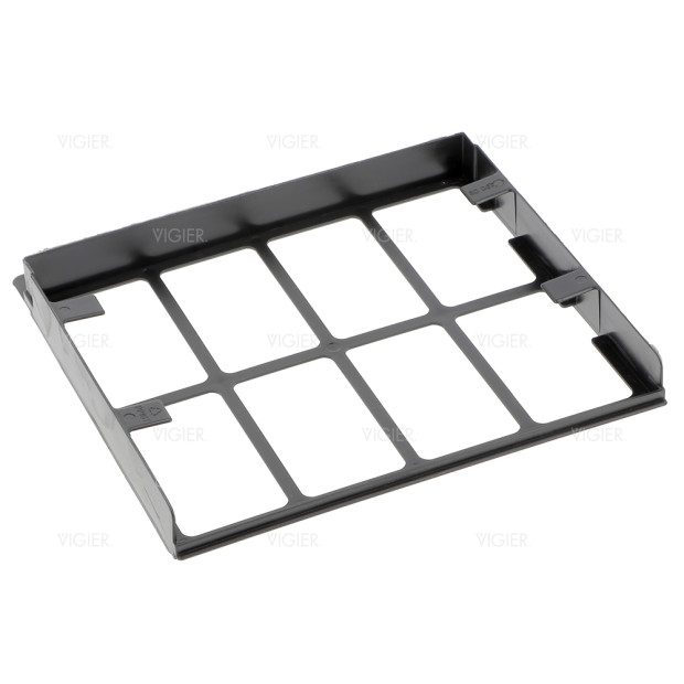 Support filtre a charbon hotte Elica 223X32X210MM