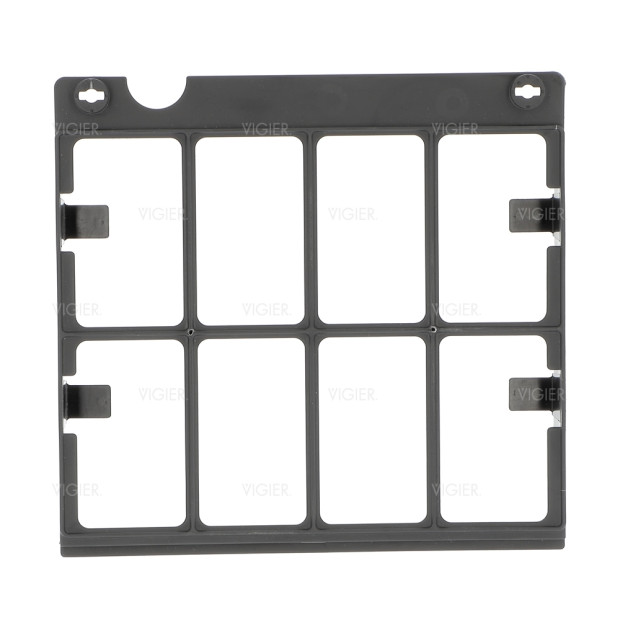 Support filtre a charbon hotte Elica 223X32X210MM