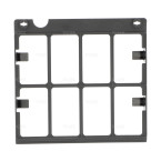 Support filtre a charbon hotte Elica 223X32X210MM