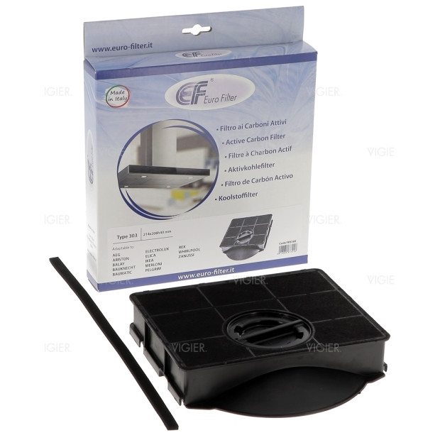 Filtre a charbon Elica Type 303 Whirlpool 481281718532