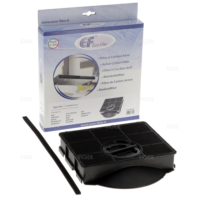 Filtre a charbon Hotte Electrolux Faure TYPE 303 FAT303