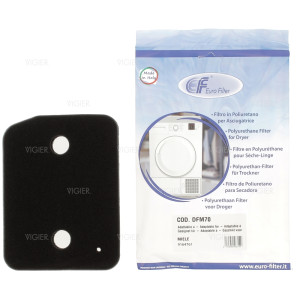 Filtre mousse condenseur sèche linge Miele pompe a chaleur