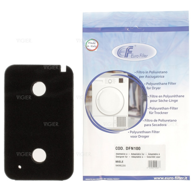 Filtre condenseur seche linge Miele pompe a chaleur 9499230