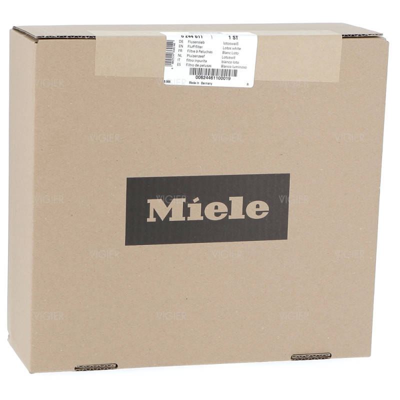 Filtre a peluche pour seche linge Miele 6244611