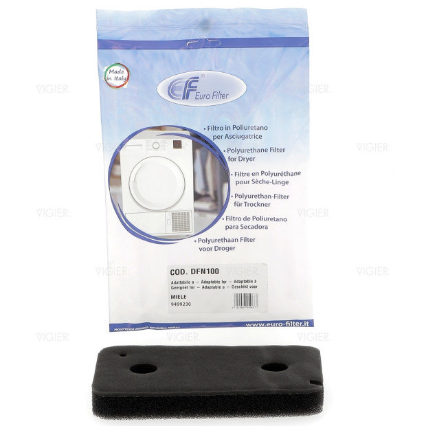 Filtre condenseur seche linge Miele pompe a chaleur 9499230