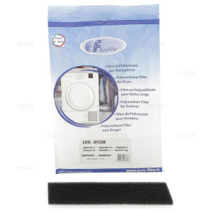 Filtre mousse sèche linge Whirlpool Laden Ignis 481010354757