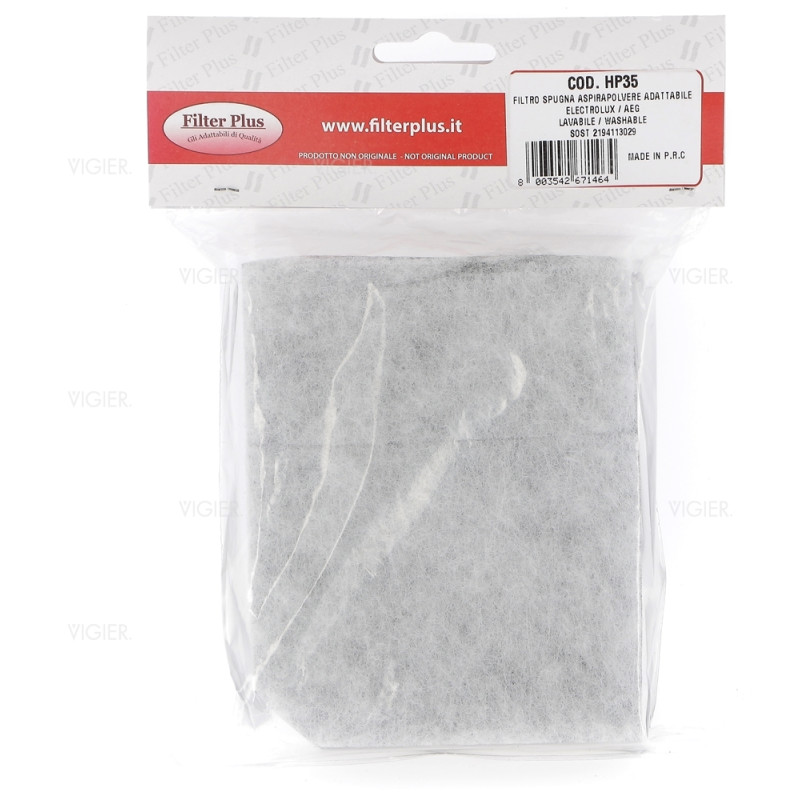 Filtre mousse pour aspirateur Cyclone Electrolux 2194113029